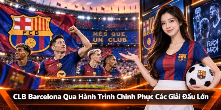 CLB Barcelona Qua Hành Trình Chinh Phục Các Giải Đấu Lớn